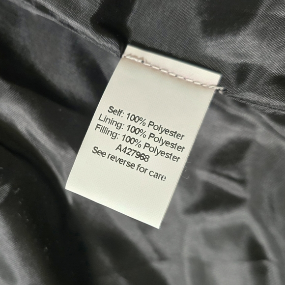 Oso Casuals Black Quilted Vest Woman Size L - Picture 10 of 12